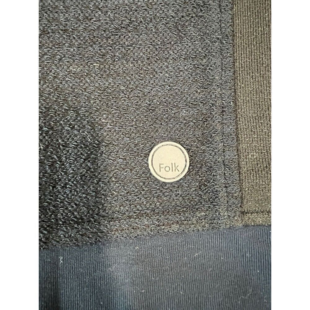 Folk Navy 100% Cotton Crewneck‎ Sweater Sz 3 Classic Casual Heritage Normcore - Picture 4 of 9